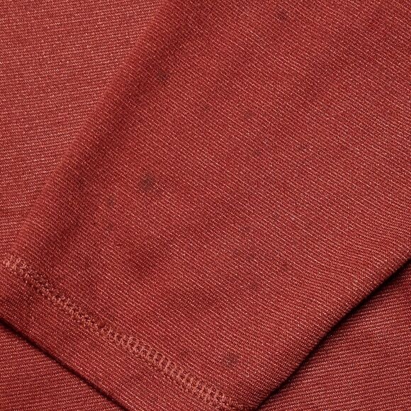 *READ* Patagonia Capilene 1/4 Zip Rust Orange Pullover Base Layer - Men's Large - Picture 11 of 13